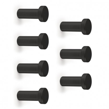 Comprar Colgador de pared Wellington Pintado negro Zamak al Mejor Precio