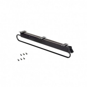 Comprar Colgador extraíble para armario gran profundidad Self 800 Pintado negro Acero y Plástico al Mejor Precio