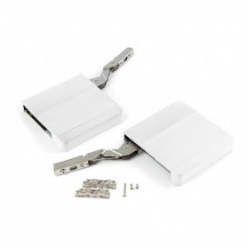 Comprar Compás para puertas elevables Agile 580 - 1250 Plástico blanco Acero y Plástico al Mejor Precio