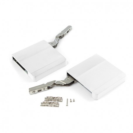 Comprar Compás para puertas elevables Agile 580 - 1250 Plástico blanco Acero y Plástico al Mejor Precio