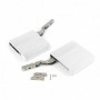Comprar Compás para puertas elevables Agile 960 - 2040 Plástico blanco Acero y Plástico al Mejor Precio