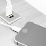 Comprar Conector cuadrado para encastrar en el mueble 2 USB 37 mm Plástico Negro al Mejor Precio