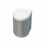 Comprar Contenedor de reciclaje para fijación a puerta con vaso de 13L Acero inoxidable Plástico y Acero inoxidable al Mejor Pre