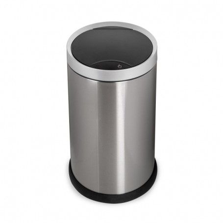 Comprar Contenedor exterior Recycle circular con apertura mediante sensor de movimiento Acero inoxidable Acero al Mejor Precio