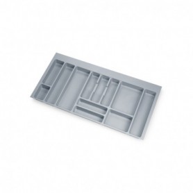 Comprar Cubertero Optima para cajón Universal 1.000 Plástico gris Plástico 8332321 al Mejor Precio