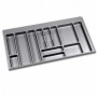 Comprar Cubertero Optima para cajón Universal 1.000 Plástico gris Plástico 8330021 al Mejor Precio
