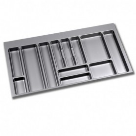 Comprar Cubertero Optima para cajón Universal 1.000 Plástico gris Plástico 8330021 al Mejor Precio