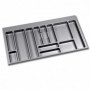 Comprar Cubertero Optima para cajón Universal 1.000 Plástico gris Plástico 8330021 al Mejor Precio