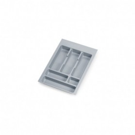 Comprar Cubertero Optima para cajón Universal 400 Plástico gris Plástico al Mejor Precio