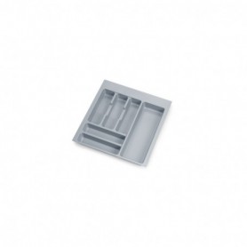 Comprar Cubertero Optima para cajón Universal 500 Plástico gris Plástico al Mejor Precio