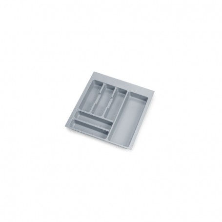 Comprar Cubertero Optima para cajón Universal 500 Plástico gris Plástico al Mejor Precio