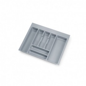 Comprar Cubertero Optima para cajón Universal 600 Plástico gris Plástico al Mejor Precio