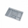 Comprar Cubertero Optima para cajón Universal 800 Plástico gris Plástico al Mejor Precio