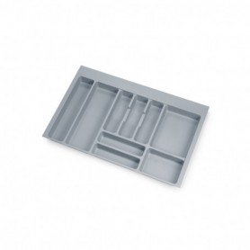 Comprar Cubertero Optima para cajón Universal 800 Plástico gris Plástico al Mejor Precio