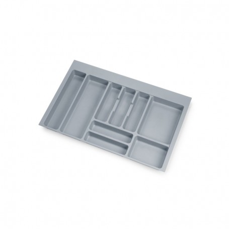 Comprar Cubertero Optima para cajón Universal 800 Plástico gris Plástico al Mejor Precio