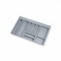 Comprar Cubertero Optima para cajón Universal 800 Plástico gris Plástico al Mejor Precio