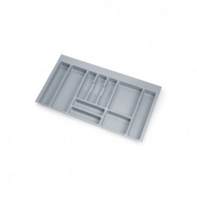 Comprar Cubertero Optima para cajón Universal 900 Plástico gris Plástico al Mejor Precio