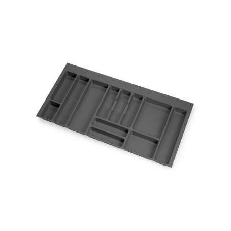 Comprar Cubertero Optima Vertex/Concept 500mm (Tablero 16mm) 1.000 Plástico gris antracita Plástico al Mejor Precio