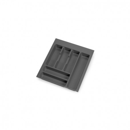 Comprar Cubertero Optima Vertex/Concept 500mm (Tablero 16mm) 450 Plástico gris antracita Plástico al Mejor Precio