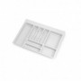 Comprar Cubertero Optima Vertex/Concept 500mm (Tablero 16mm) 700 Plástico blanco Plástico al Mejor Precio