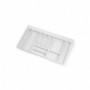 Comprar Cubertero Optima Vertex/Concept 500mm (Tablero 16mm) 900 Plástico blanco Plástico al Mejor Precio