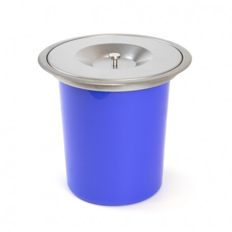 Comprar Cubo de basura empotrable Recycle para encimera de cocina 6 litros Acero inoxidable Acero inoxidable y Plástico al Mejor