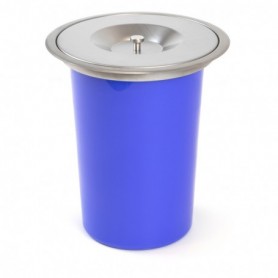 Comprar Cubo de basura empotrable Recycle para encimera de cocina 8 litros Acero inoxidable Acero inoxidable y Plástico al Mejor