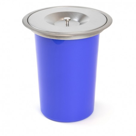 Comprar Cubo de basura empotrable Recycle para encimera de cocina 8 litros Acero inoxidable Acero inoxidable y Plástico al Mejor
