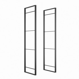 Comprar Estructura para estantería Lader 1150 Pintado negro Acero al Mejor Precio