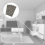 Comprar Fieltro adhesivo para muebles rectangular 100x250 mm al Mejor Precio