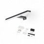 Comprar Foco LED para espejo de baño Leo (AC 230V 50Hz) 6 W Pintado negro Plástico al Mejor Precio