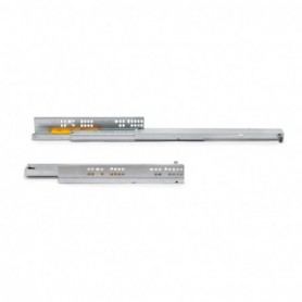 Comprar Guías ocultas Silver para cajones de extracción total con push 450 Cincado Acero al Mejor Precio