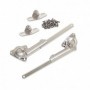 Comprar Juego de compases para puertas abatibles fuerza 20-70 kg x cm Acero y zamak Niquelado al Mejor Precio