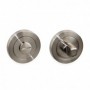 Comprar Juego de condena con roseta redonda para puertas de interior diámetro 50 mm zamak níquel satinado 5 un al Mejor Precio