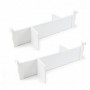 Comprar Juego de divisores para interior de cajones Vertex-Concept 600 Pintado blanco Plástico y Aluminio al Mejor Precio
