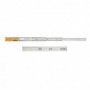 Comprar Juego de guías de bolas para cajones con extracción total y cierre suave altura 45 mm 550 Cincado Acero al Mejor Precio