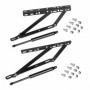 Comprar Juego de mecanismos elevables para cama canapé lateral Pintado negro Acero al Mejor Precio