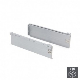 Comprar Kit cajón de cocina Ultrabox altura 150 mm prof. 350 mm Acero Gris metalizado 10 ud. al Mejor Precio