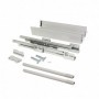 Comprar Kit cajón de cocina Vantage-Q altura 141 mm prof. 350 mm con barandillas cierre suave Acero Gris metalizado al Mejor Pre
