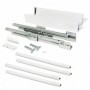 Comprar Kit cajón de cocina Vantage-Q altura 204 mm prof. 350 mm con barandillas cierre suave Acero Blanco al Mejor Precio