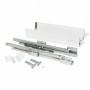 Comprar Kit cajón de cocina y baño Vantage-Q cierre suave 450 Pintado blanco Acero al Mejor Precio