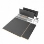Comprar Kit de cajón para cocina o baño Vertex de altura 178 mm con tableros incluidos 600 Gris antracita Varios al Mejor Precio