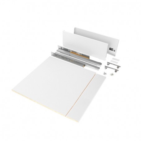 Comprar Kit de cajón para cocina o baño Vertex de altura 178 mm con tableros incluidos 600 Pintado blanco Varios al Mejor Precio