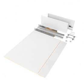 Comprar Kit de cajón para cocina o baño Vertex de altura 178 mm con tableros incluidos 900 Pintado blanco Varios al Mejor Precio