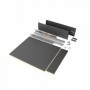 Comprar Kit de cajón para cocina o baño Vertex de altura 93 mm con tableros incluidos. 450 Gris antracita Varios al Mejor Precio