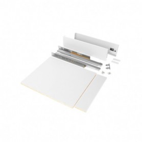 Comprar Kit de cajón para cocina o baño Vertex de altura 93 mm con tableros incluidos. 450 Pintado blanco Varios al Mejor Precio