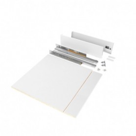 Comprar Kit de cajón para cocina o baño Vertex de altura 93 mm con tableros incluidos. 600 Pintado blanco Varios al Mejor Precio