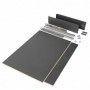 Comprar Kit de cajón para cocina o baño Vertex de altura 93 mm con tableros incluidos. 900 Gris antracita Varios al Mejor Precio