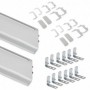 Comprar Kit de perfil Gola central para muebles de cocina Anodizado mate Aluminio al Mejor Precio
