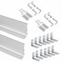 Comprar Kit de perfil Gola superior para muebles de cocina Anodizado mate Aluminio al Mejor Precio